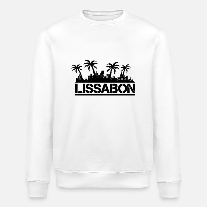 lissabon - Stanley/Stella Unisex Bio-Sweatshirt ROLLER - Weiß