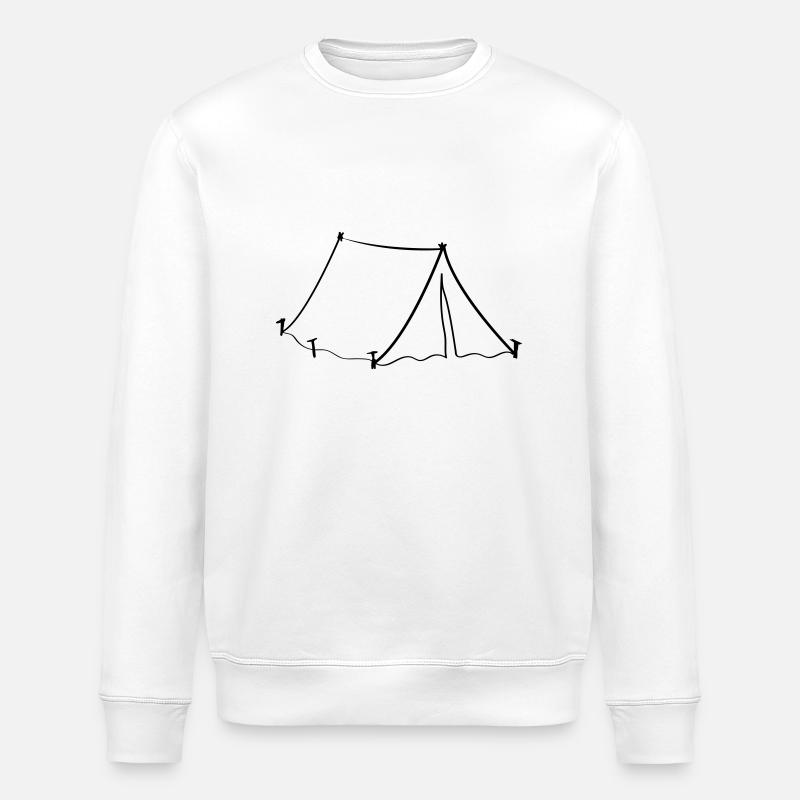 zelt - Stanley/Stella Unisex Bio-Sweatshirt ROLLER - Weiß