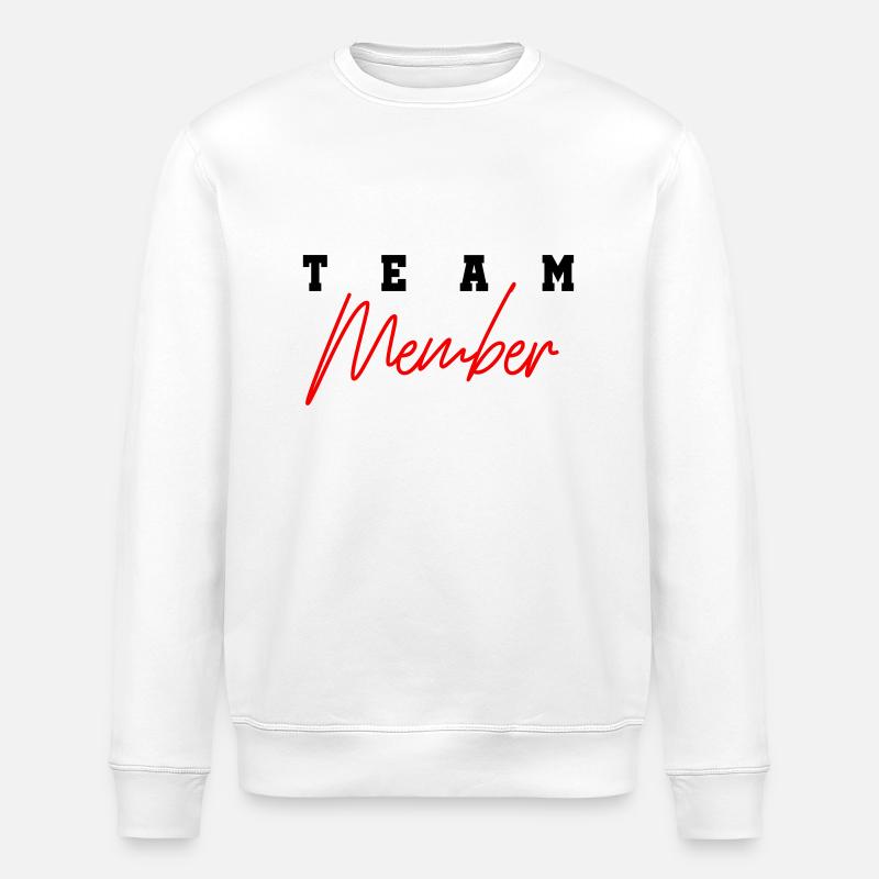 team member 01 - Stanley/Stella Unisex Bio-Sweatshirt ROLLER - Weiß