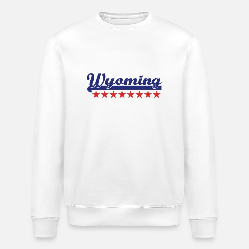 wyoming - Stanley/Stella Unisex Bio-Sweatshirt ROLLER - Weiß