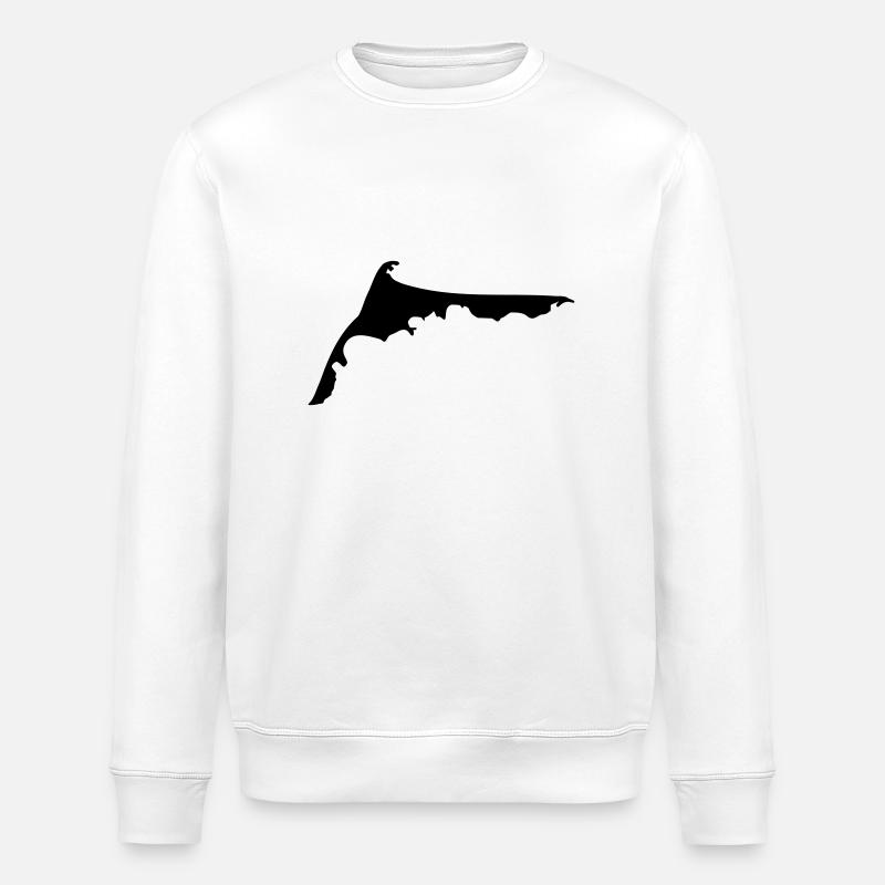 Fischland Darß Zingst - Stanley/Stella Unisex Bio-Sweatshirt ROLLER - Weiß