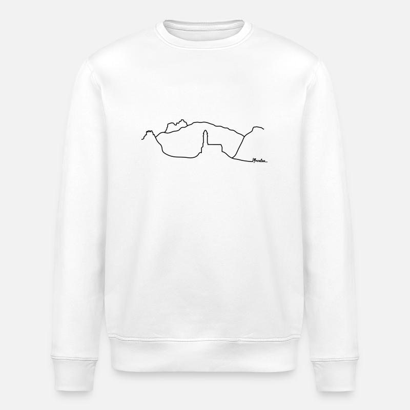Skyline Pfronten - Stanley/Stella ROLLER Unisex Organic Sweatshirt - white