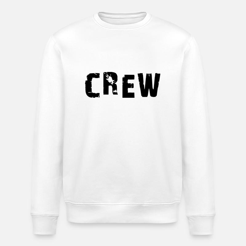 crew2 - Stanley/Stella Unisex Bio-Sweatshirt ROLLER - Weiß