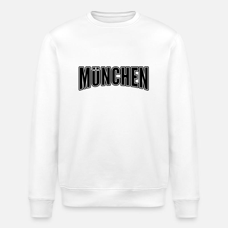 Muenchen - Stanley/Stella Unisex Bio-Sweatshirt ROLLER - Weiß