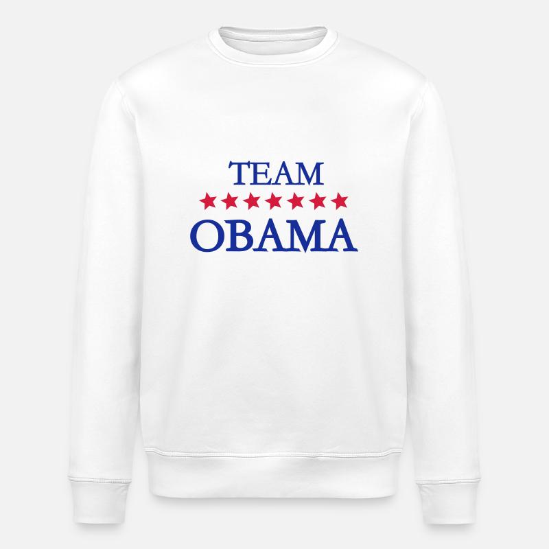 Team Obama - Sweat bio ROLLER Stanley/Stella Unisexe - blanc