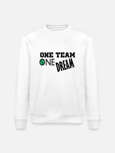 en drøm - Stanley/Stella økologisk unisex-sweatshirt ROLLER - hvid