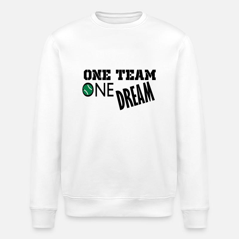 one dream - Stanley/Stella ROLLER Unisex Organic Sweatshirt - white
