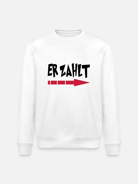 er_zahlt - Sweat bio ROLLER Stanley/Stella Unisexe - blanc