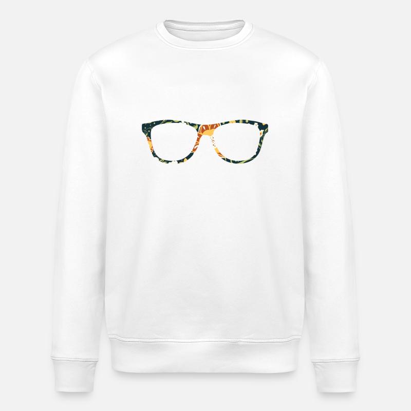 Lunettes - Sweat bio ROLLER Stanley/Stella Unisexe - blanc