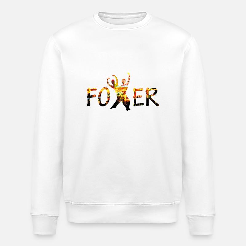 discofoxer - Sweat bio ROLLER Stanley/Stella Unisexe - blanc