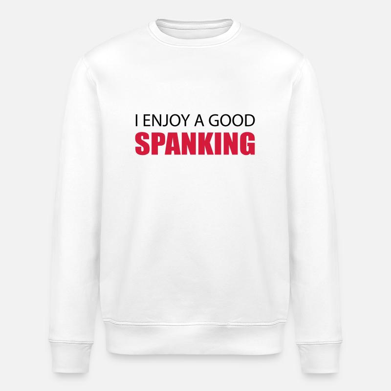 Spanking - Stanley/Stella Unisex Bio-Sweatshirt ROLLER - Weiß