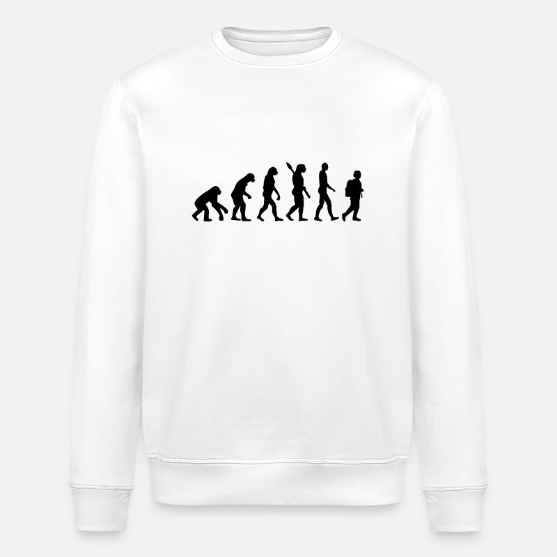 Évolution École - Sweat bio ROLLER Stanley/Stella Unisexe - blanc