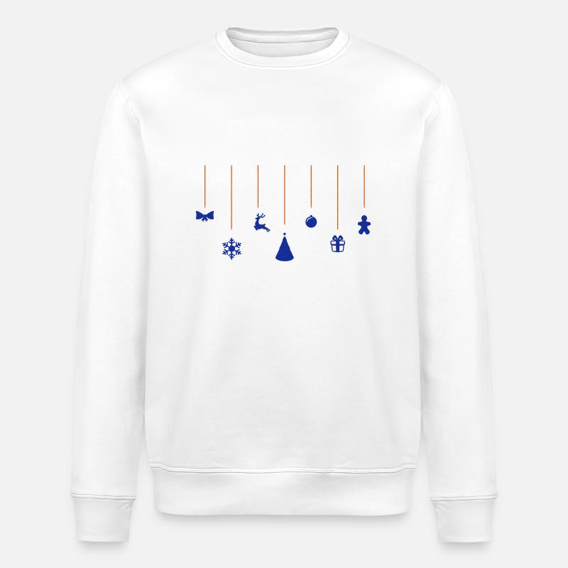 christmas design - Stanley/Stella Unisex Bio-Sweatshirt ROLLER - Weiß