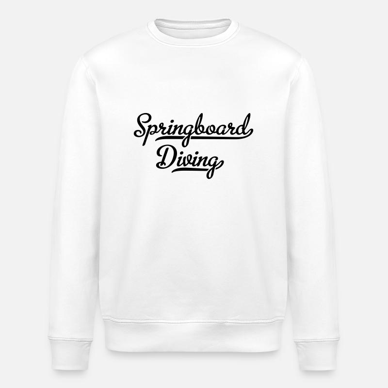 Turmspringen - Stanley/Stella Unisex Bio-Sweatshirt ROLLER - Weiß