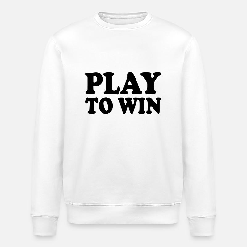 Play to win - Sweat bio ROLLER Stanley/Stella Unisexe - blanc