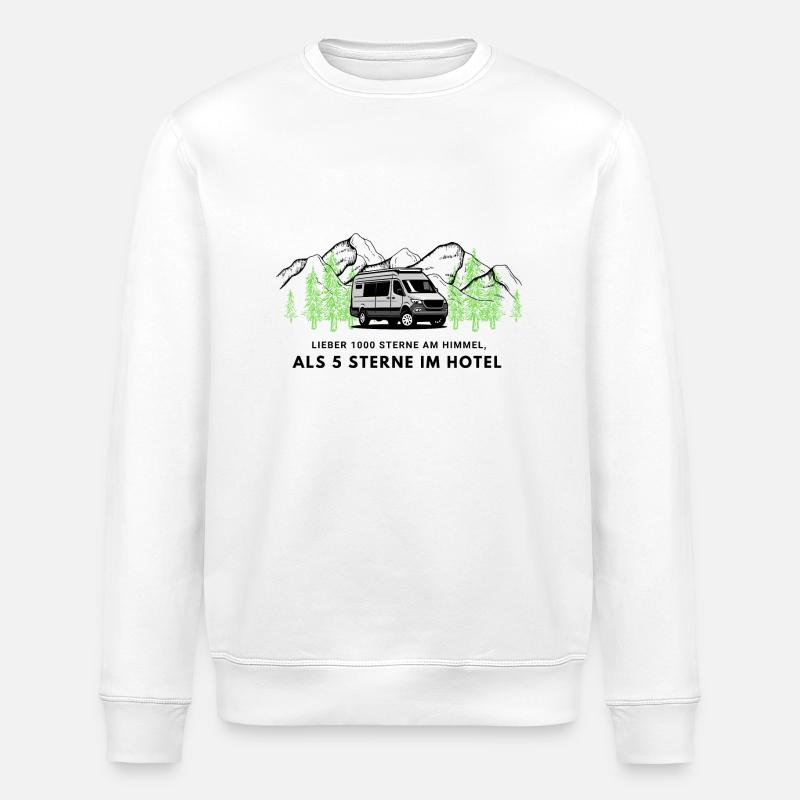 Camper - Stanley/Stella Unisex Bio-Sweatshirt ROLLER - Weiß