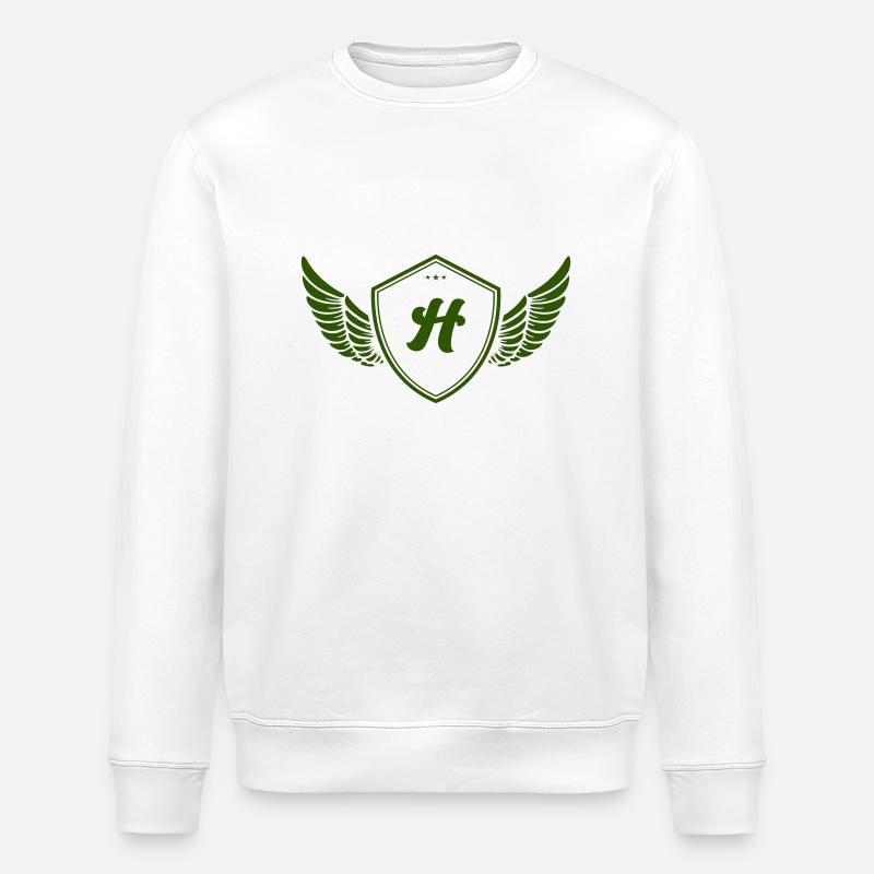 wappen h - Stanley/Stella Unisex Bio-Sweatshirt ROLLER - Weiß