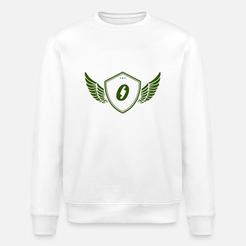 wappen o - Stanley/Stella Unisex Bio-Sweatshirt ROLLER - Weiß