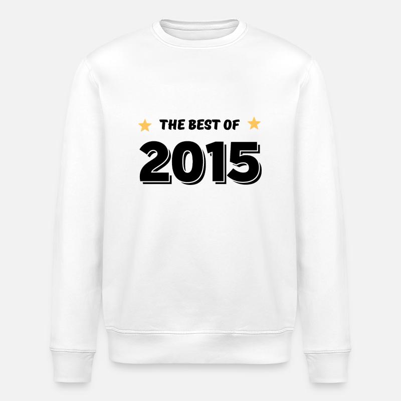 Das Beste aus 2015 - Stanley/Stella Unisex Bio-Sweatshirt ROLLER - Weiß