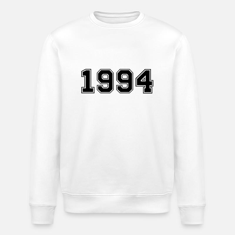 1994 - Stanley/Stella ROLLER Unisex Organic Sweatshirt - white