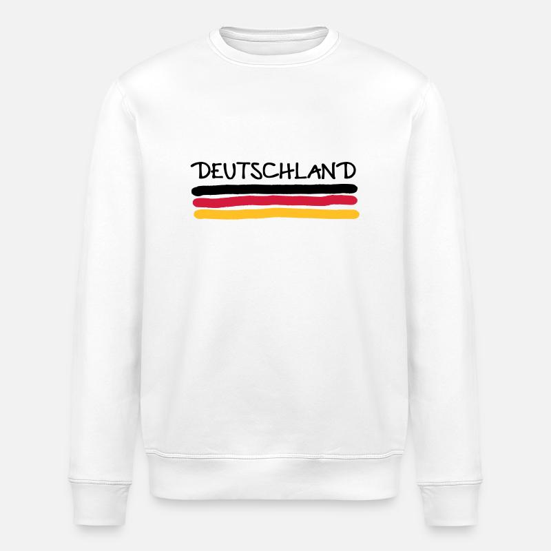 Allemagne - Sweat bio ROLLER Stanley/Stella Unisexe - blanc