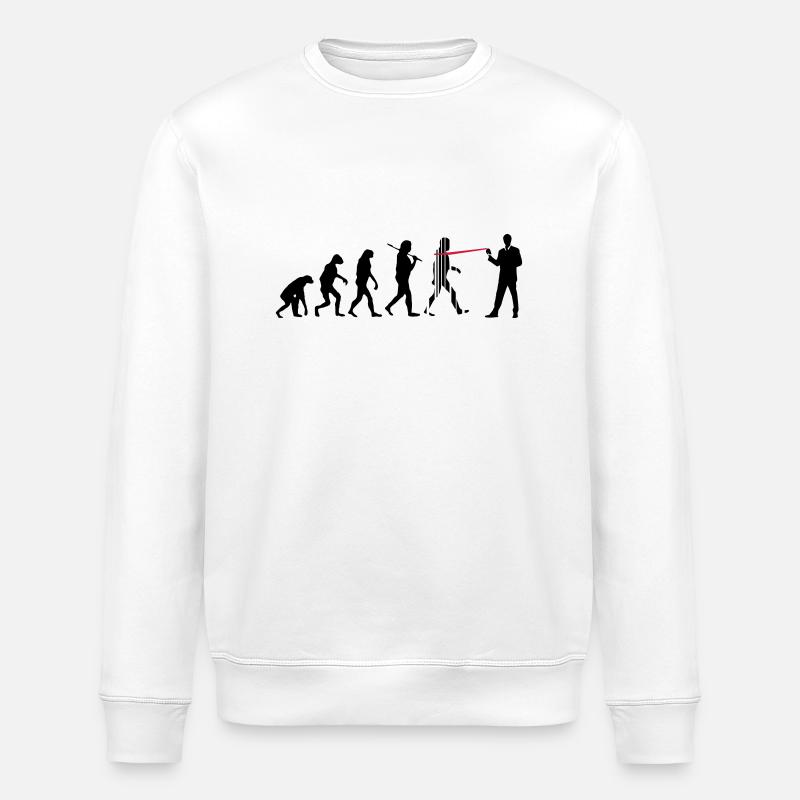 évolution NSA - Sweat bio ROLLER Stanley/Stella Unisexe - blanc