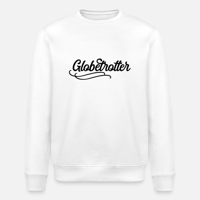 Globetrotter - Stanley/Stella ROLLER Unisex Organic Sweatshirt - white