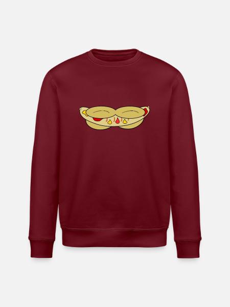 Bratwurst - Sweat bio ROLLER Stanley/Stella Unisexe - blanc