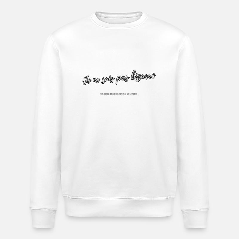 Seltsam - Stanley/Stella Unisex Bio-Sweatshirt ROLLER - Weiß