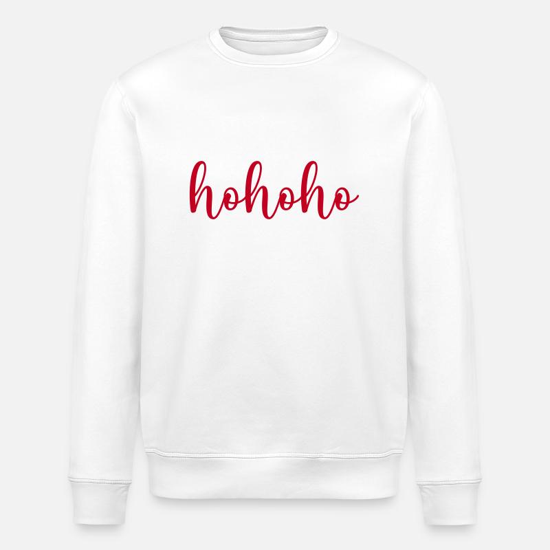 hohoho - Stanley/Stella Unisex Bio-Sweatshirt ROLLER - Weiß