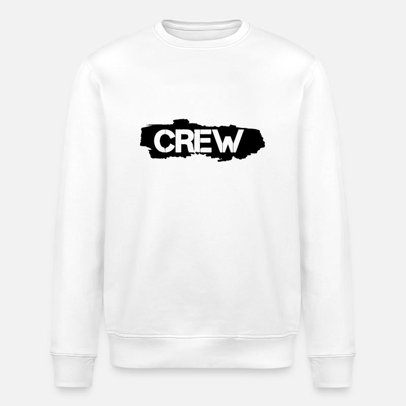 crew - Stanley/Stella Unisex Bio-Sweatshirt ROLLER - Weiß