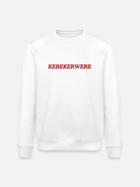 KEREKERWERE | T-Shirt de Flandre occidentale - Sweat bio ROLLER Stanley/Stella Unisexe - blanc