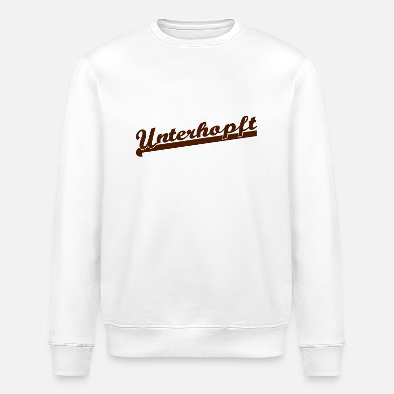 Unterhopft - Stanley/Stella Unisex Bio-Sweatshirt ROLLER - Weiß