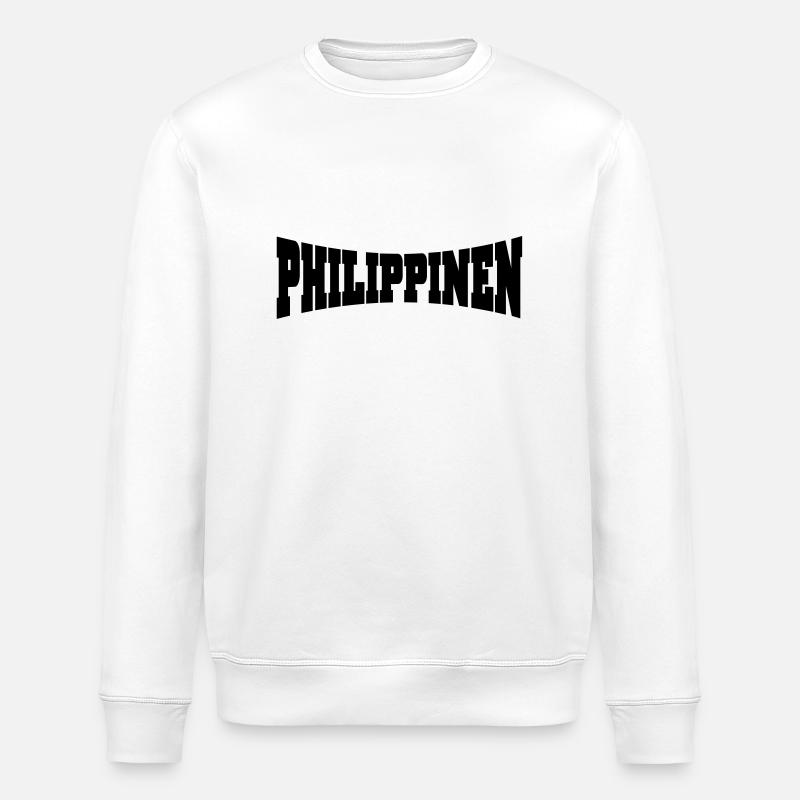 Philippines logo - Sweat bio ROLLER Stanley/Stella Unisexe - blanc