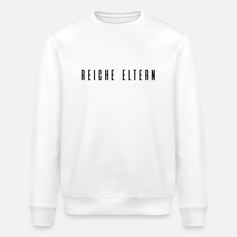 Reiche Eltern - Stanley/Stella Unisex Bio-Sweatshirt ROLLER - Weiß