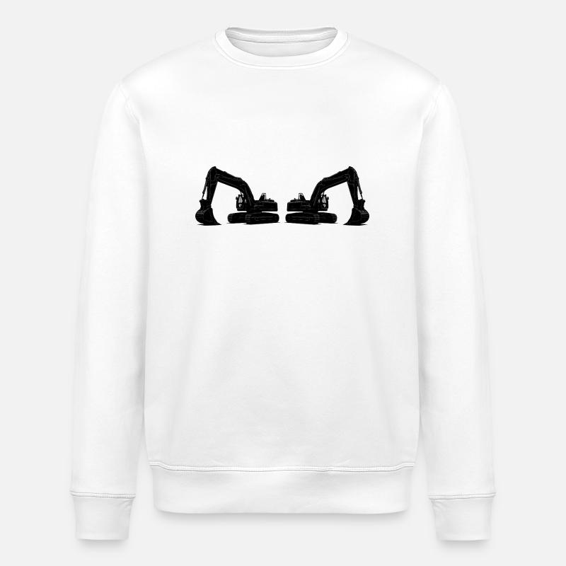 bagger 2 - Stanley/Stella Unisex Bio-Sweatshirt ROLLER - Weiß