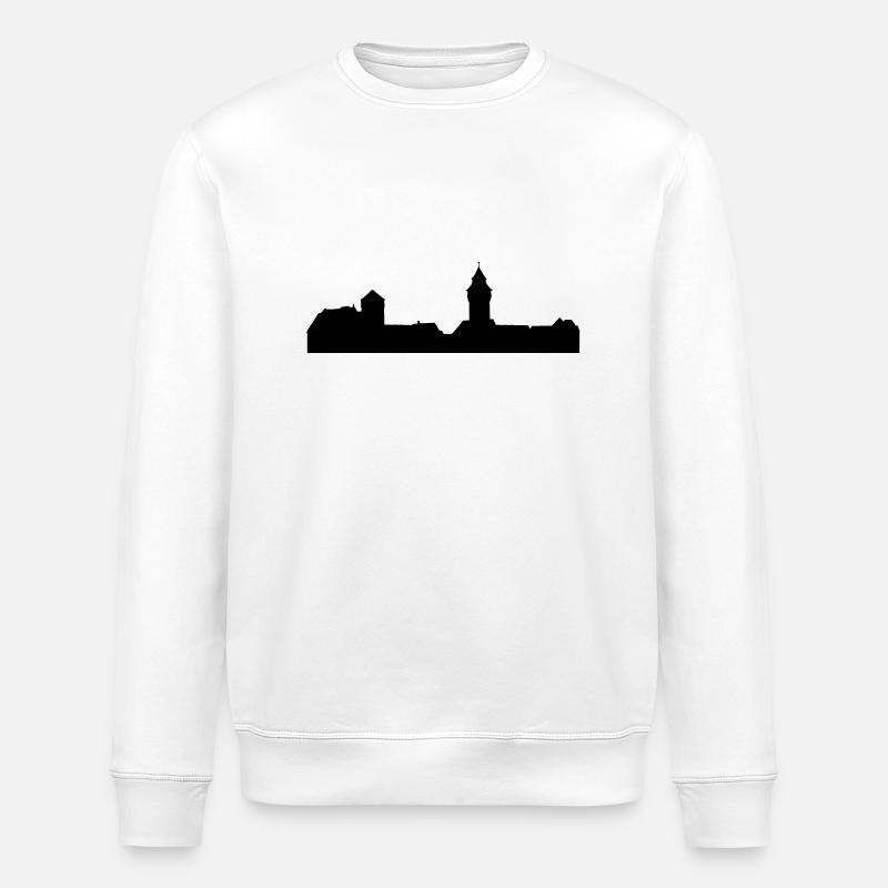 Nürnberg - Stanley/Stella Unisex Bio-Sweatshirt ROLLER - Weiß