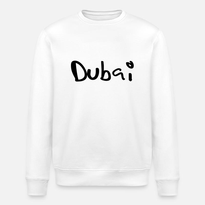 Dubai - Sweat bio ROLLER Stanley/Stella Unisexe - blanc