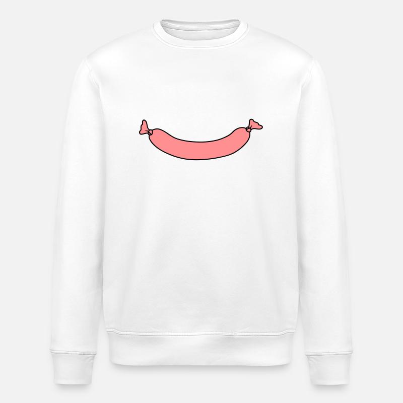 Sausage - Sweat bio ROLLER Stanley/Stella Unisexe - blanc