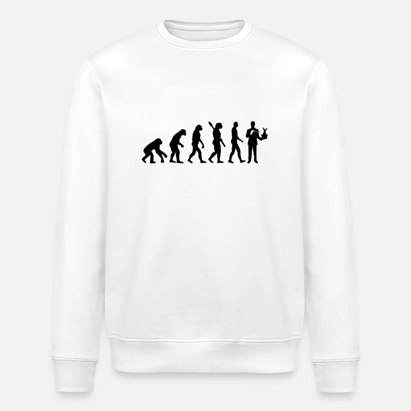 Zauberer - Stanley/Stella Unisex Bio-Sweatshirt ROLLER - Weiß