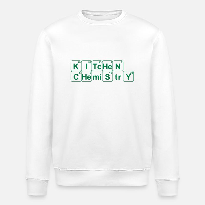 Kitchen Chemistry_V1 - Stanley/Stella Unisex Bio-Sweatshirt ROLLER - Weiß