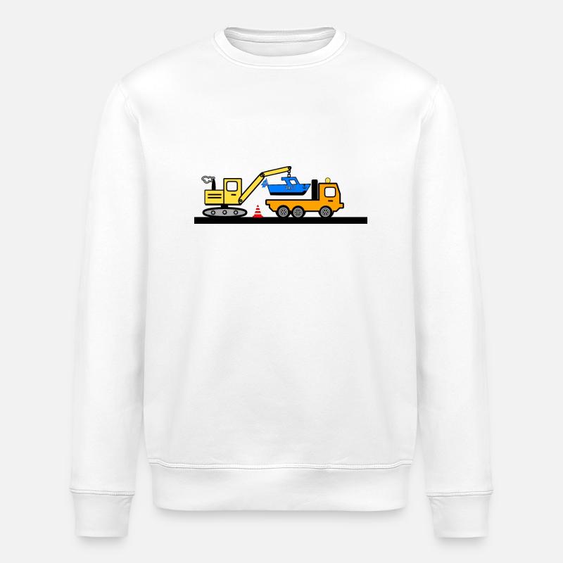 Bagger - Stanley/Stella Unisex Bio-Sweatshirt ROLLER - Weiß