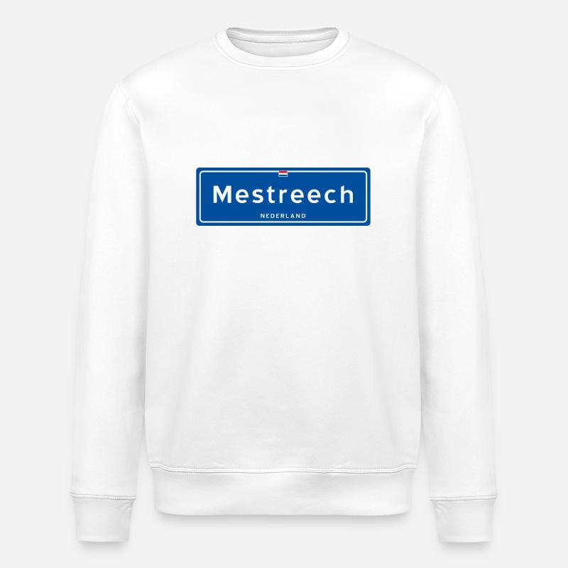 Mestreech (Maastricht) - Stanley/Stella Unisex Bio-Sweatshirt ROLLER - Weiß