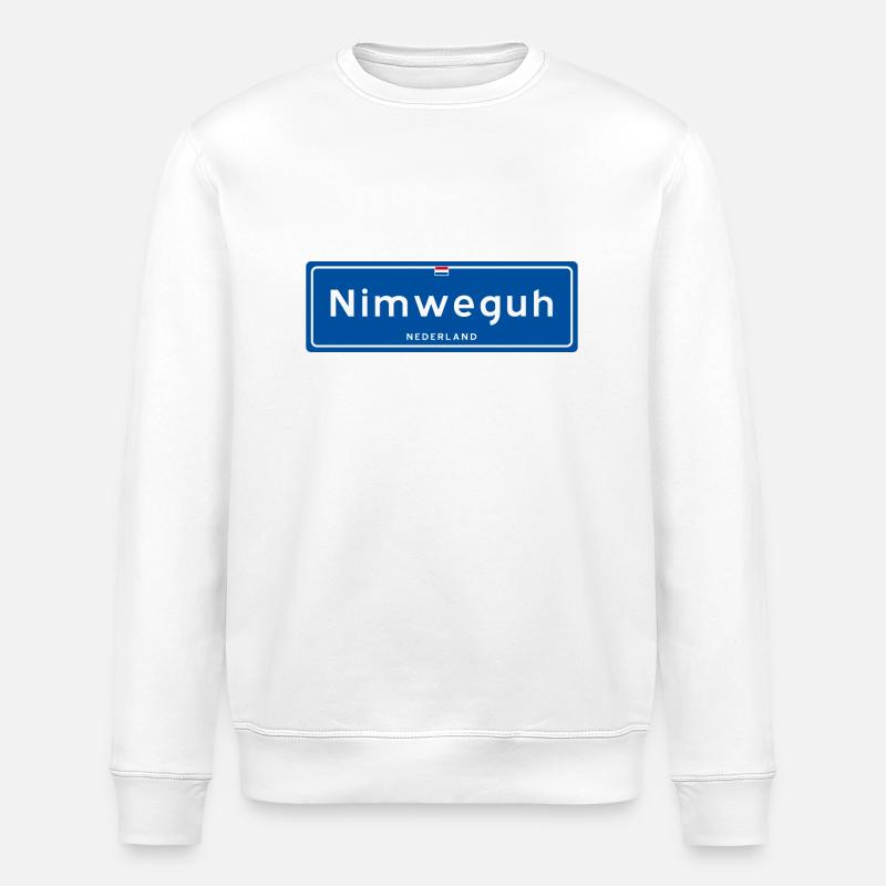 Nimweguh (Nijmegen) - Stanley/Stella Unisex Bio-Sweatshirt ROLLER - Weiß