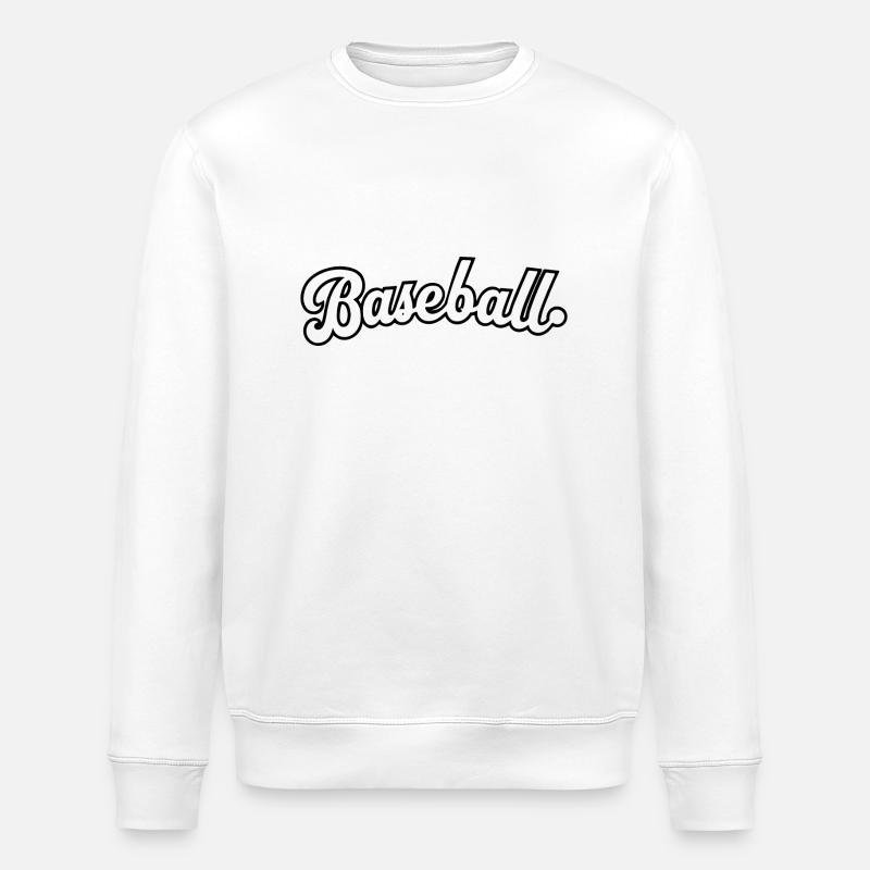 BASEBALL TSHIRT - Stanley/Stella ROLLER Unisex Organic Sweatshirt - white