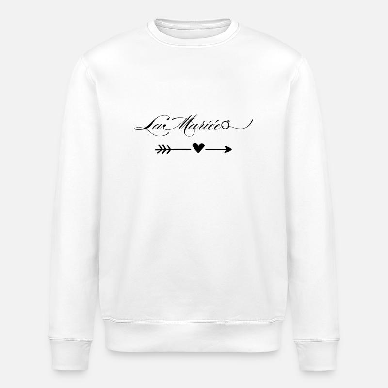 La mariée - Sweat bio ROLLER Stanley/Stella Unisexe - blanc