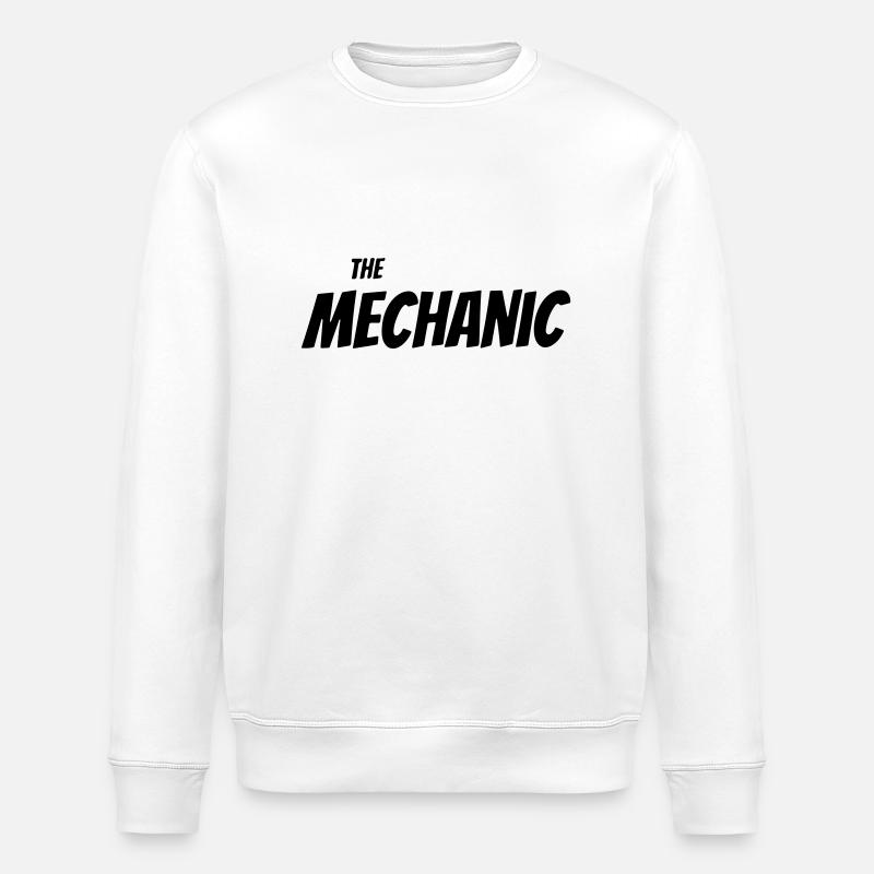 Le mécanicien - Sweat bio ROLLER Stanley/Stella Unisexe - blanc