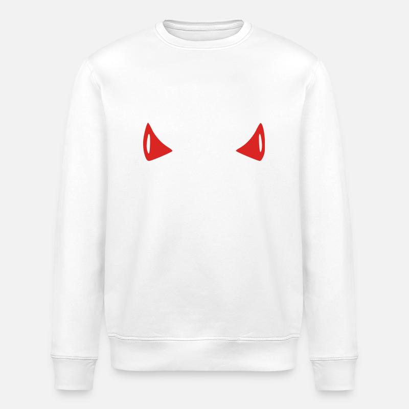 Teufel - Stanley/Stella Unisex Bio-Sweatshirt ROLLER - Weiß