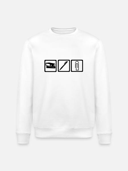 Office - Stanley/Stella ROLLER Unisex Organic Sweatshirt - white