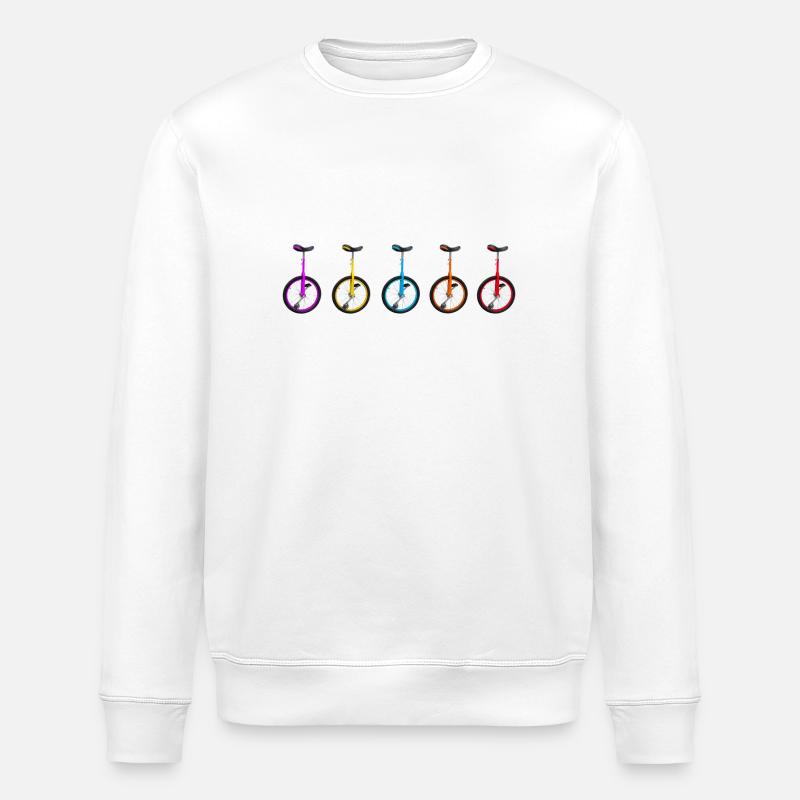 monocycle Oneweel - Sweat bio ROLLER Stanley/Stella Unisexe - blanc